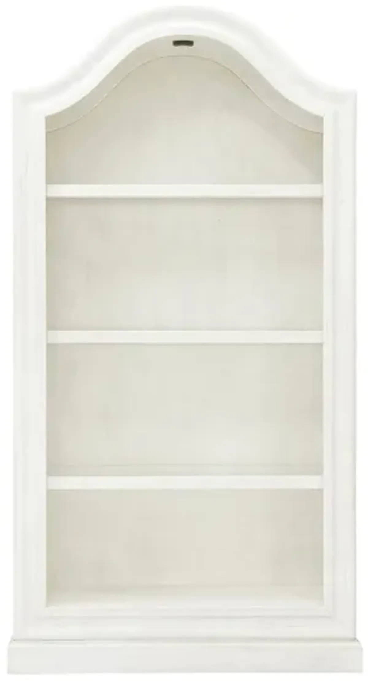 Middleton Open Shelf Storage Bookcase in White by Bellanest.