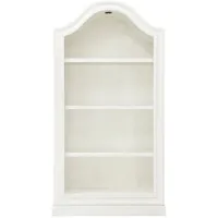 Middleton Open Shelf Storage Bookcase in White by Bellanest.
