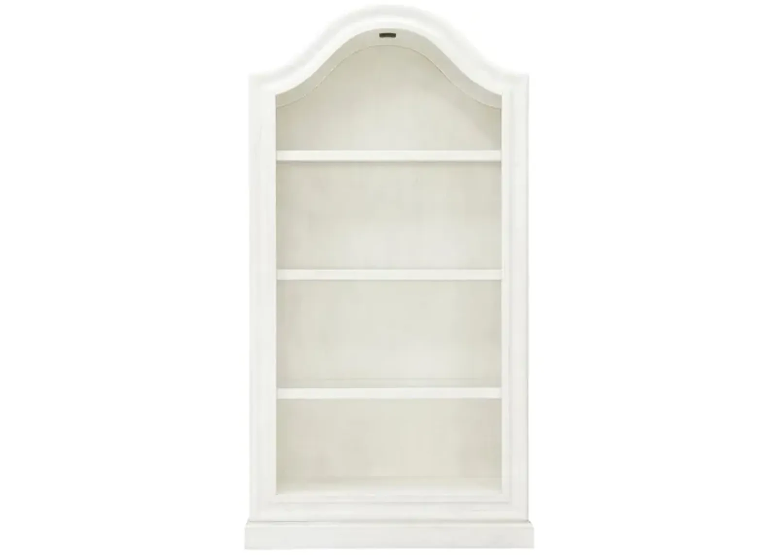 Middleton Open Shelf Storage Bookcase in White by Bellanest.