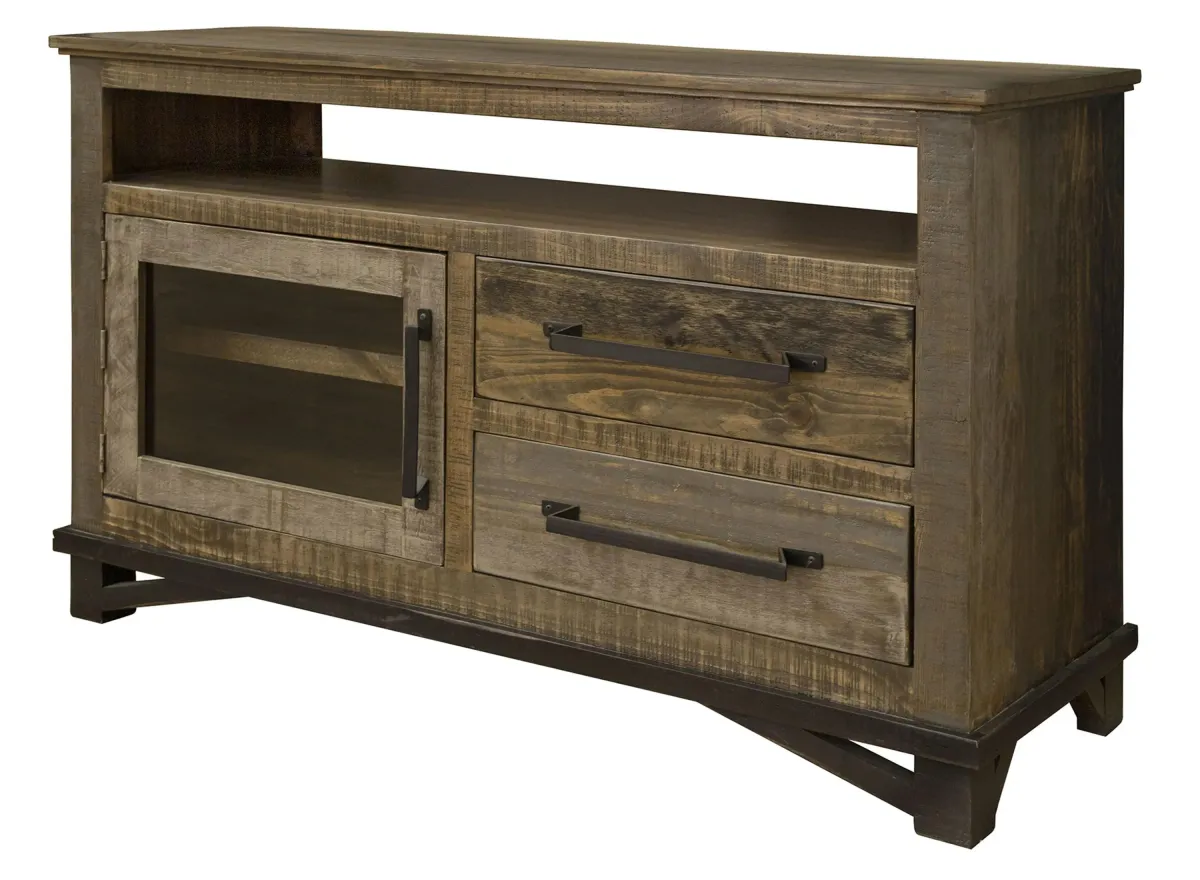 Loft 52" TV Stand in Brown by International Furniture Direct