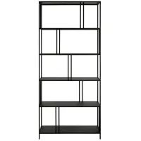 Kage Bookcase in Blackened Bronze by Hudson & Canal