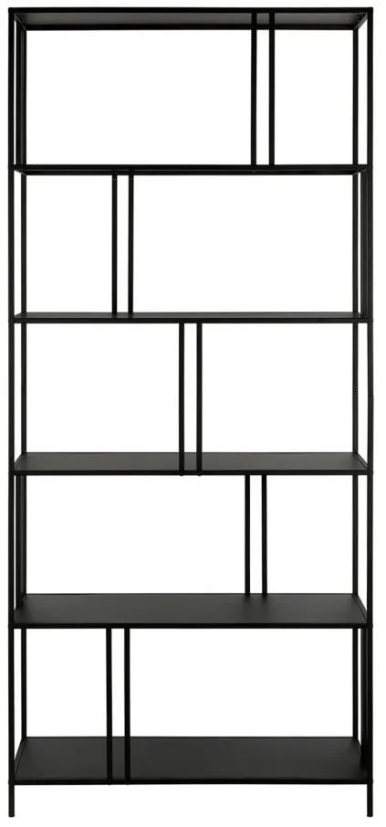 Kage Bookcase in Blackened Bronze by Hudson & Canal