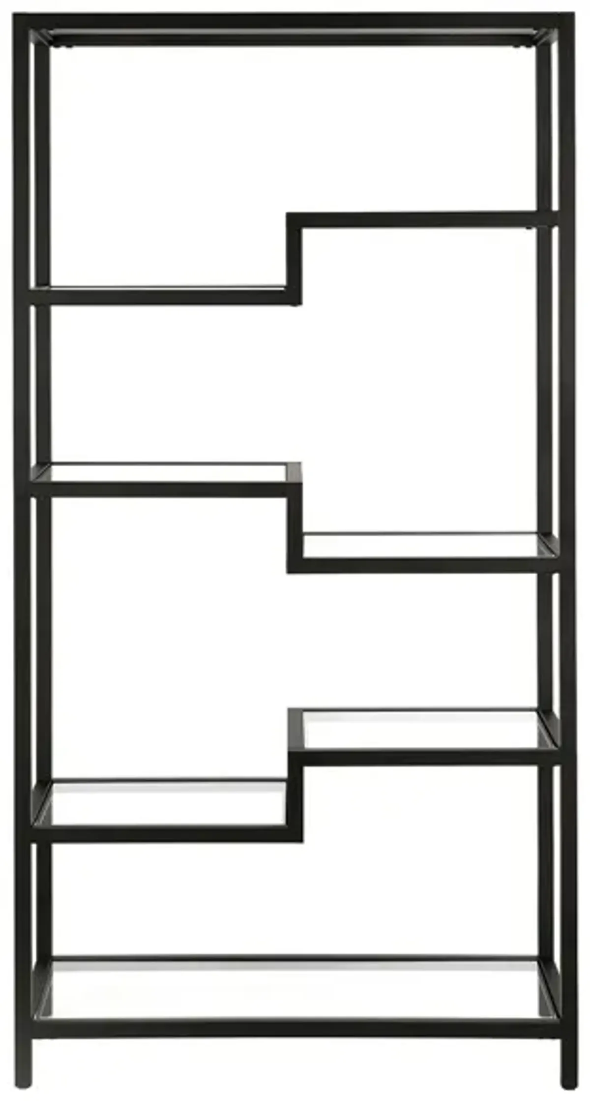 Johann Bookcase in Blackened Bronze by Hudson & Canal