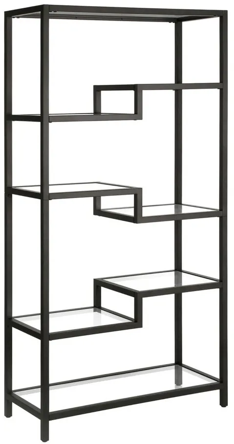 Johann Bookcase in Blackened Bronze by Hudson & Canal