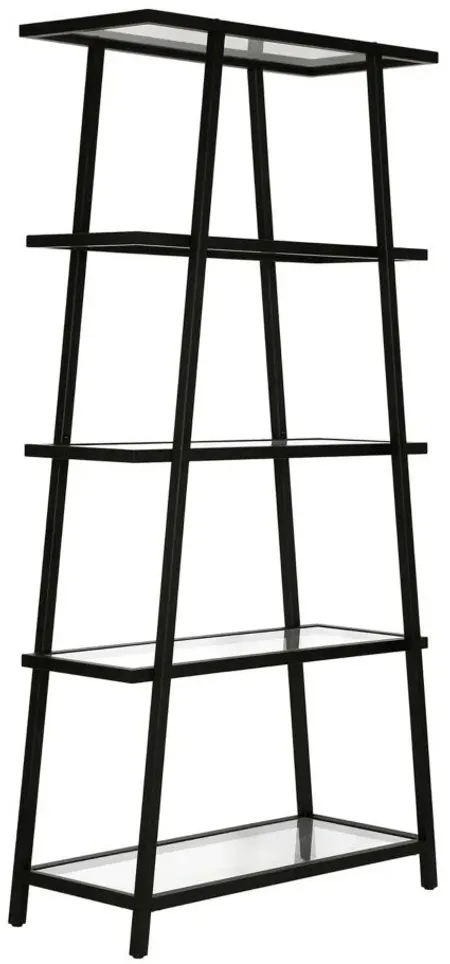 Yair Bookcase in Blackened Bronze by Hudson & Canal