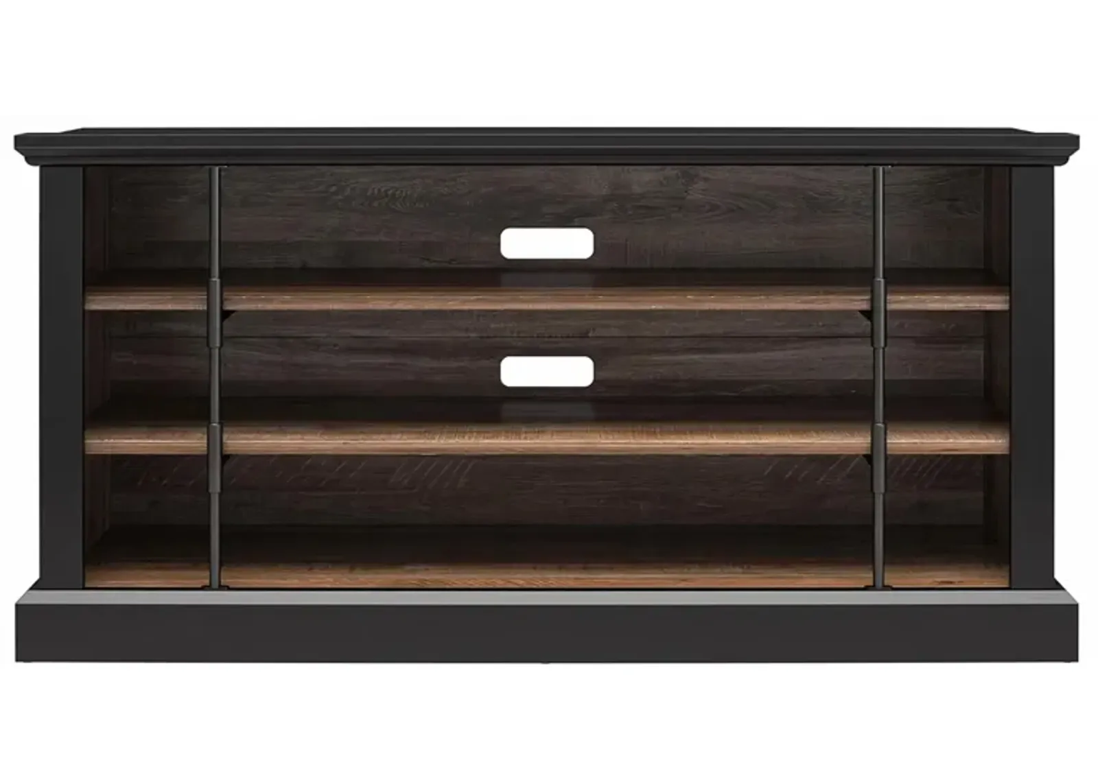 Hoffman TV Console in Black by DOREL HOME FURNISHINGS