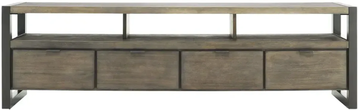 Ryland 76" Tv Console in Brown by Homelegance