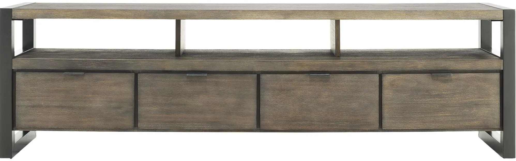 Ryland 76" TV Console in Brown by Homelegance