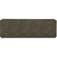 Linea Credenza in Cerused Charcoal by Bernhardt