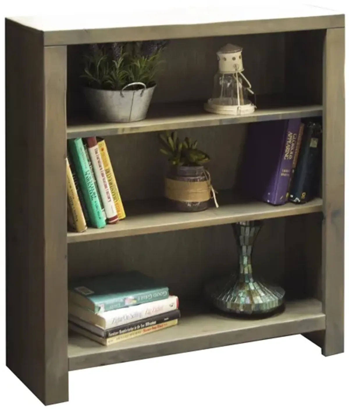 Joshua Creek 36" Bookcase in Barnwood by Legends Furniture