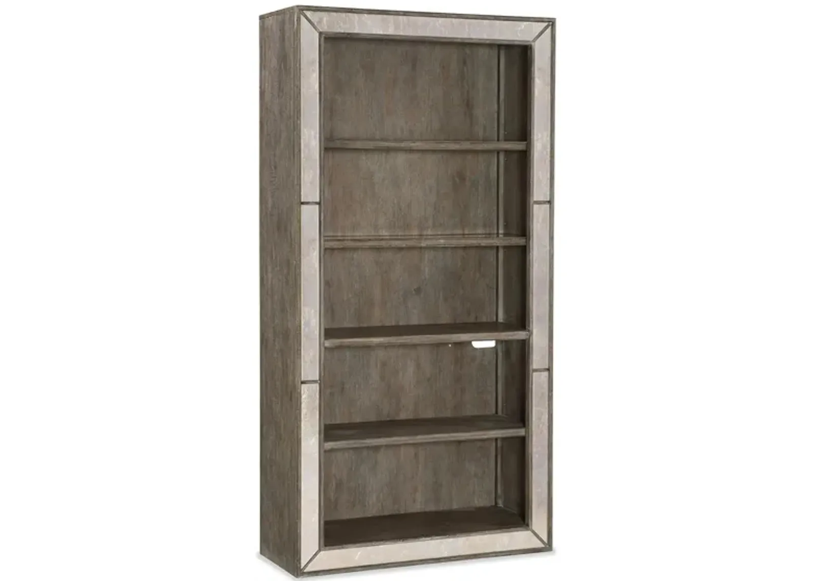 Galactic Bookcase w/ Lighting in White Oak by Hooker Furniture