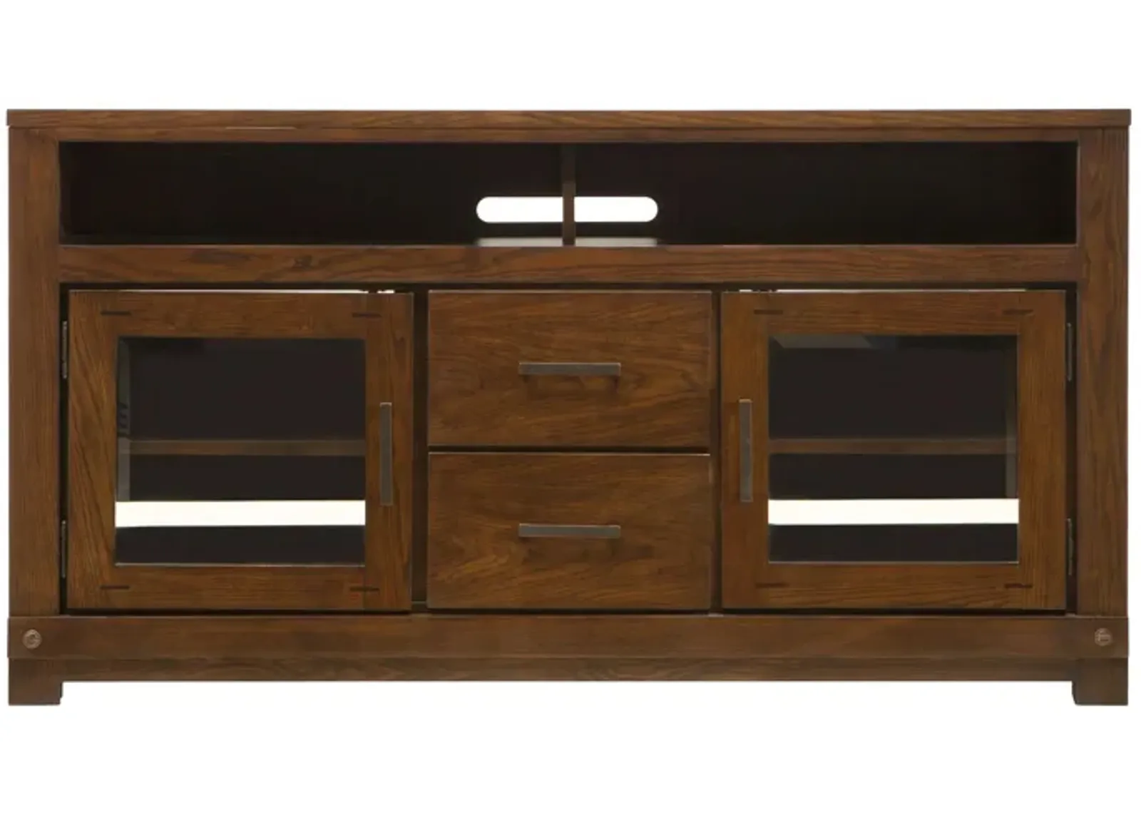 Windridge 60" TV Console in Burnished Ash by Riverside Furniture