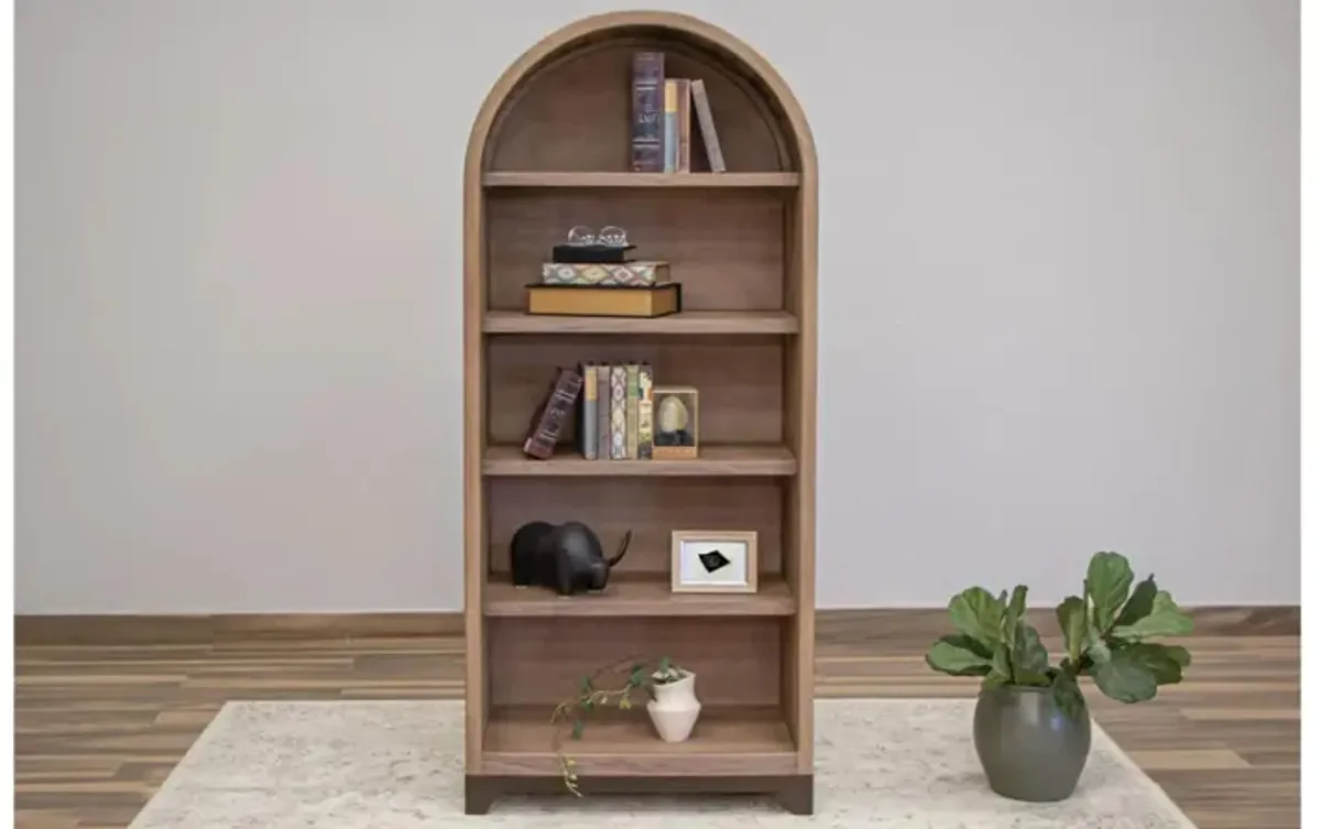 Natural Parota Bookcase