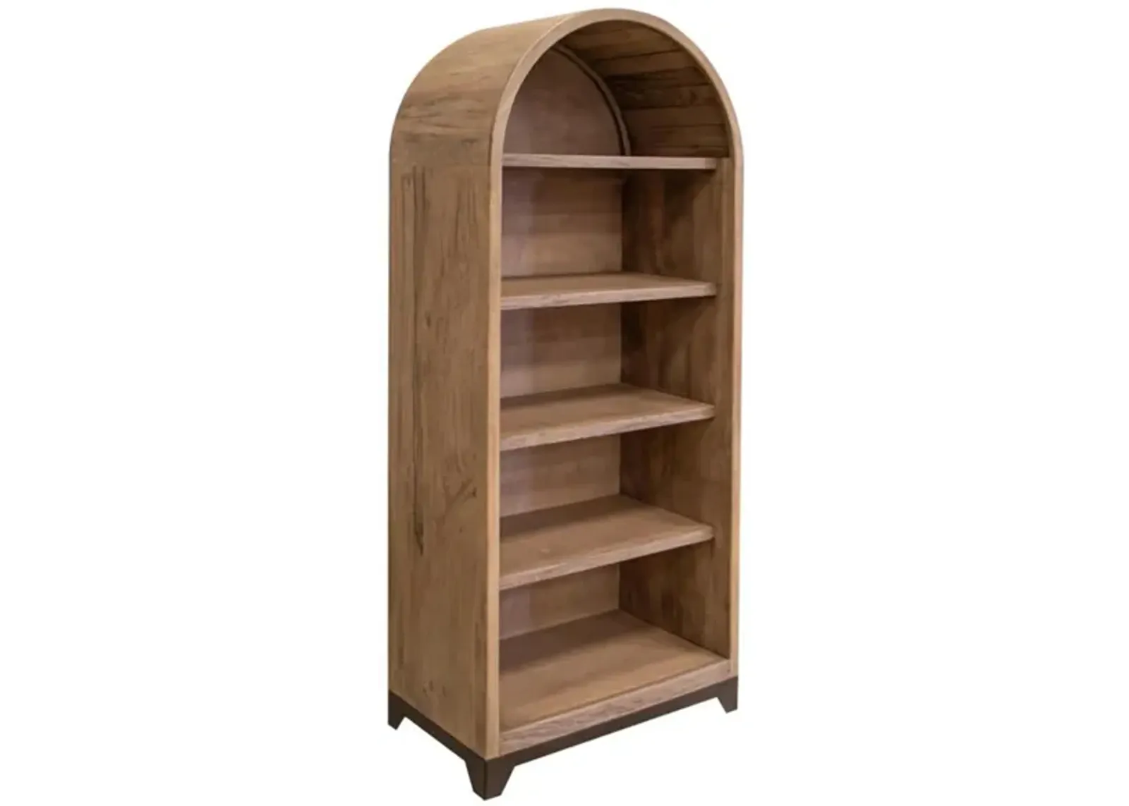 Natural Parota Bookcase in Brown by International Furniture Direct