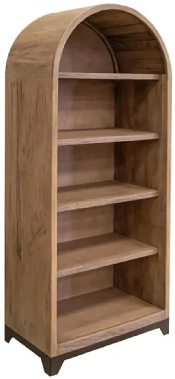 Natural Parota Bookcase