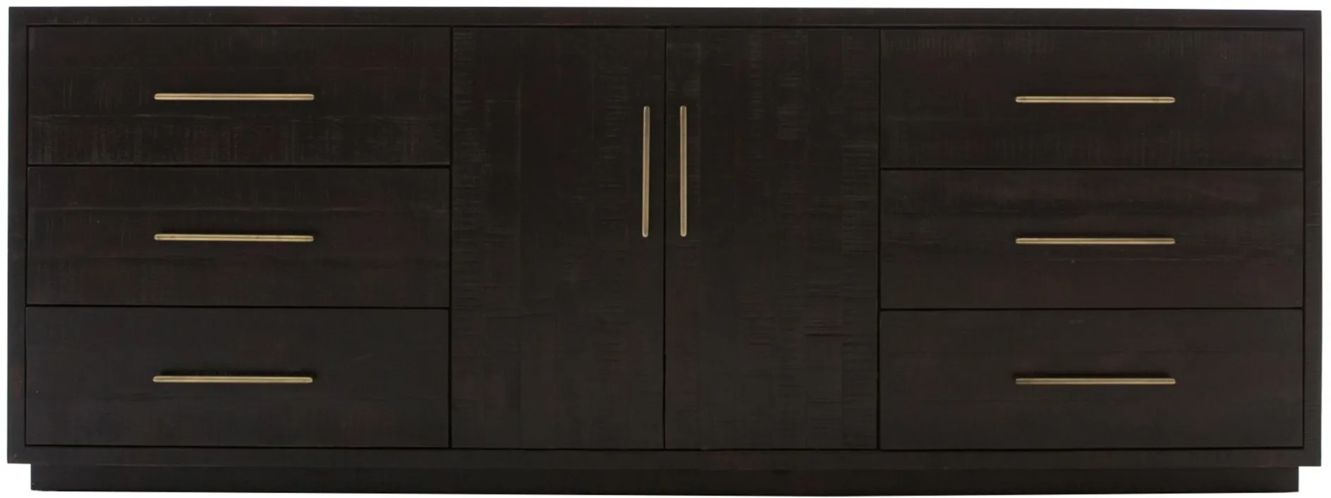Suki Media Console in Burnished Black by Four Hands