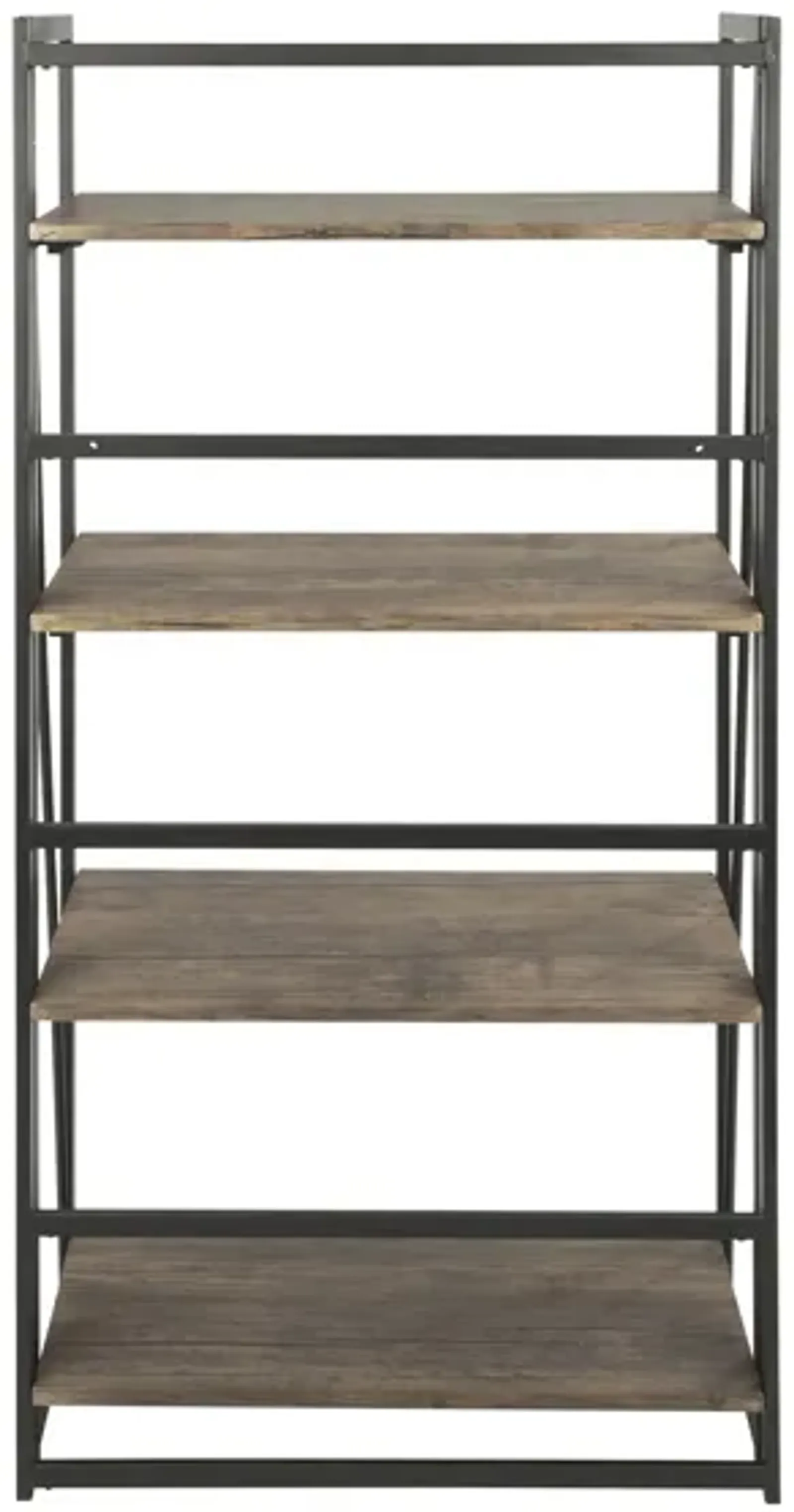 Edric Bookcase in Brown by Lumisource