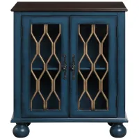 Lassie Console Cabinet in Antique Blue by Acme Furniture Industry