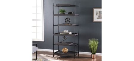 Stanhope Bookshelf/Etagere in Black by SEI Furniture