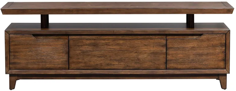 Ventura Boulevard TV Console in Dark Brown by Liberty Furniture