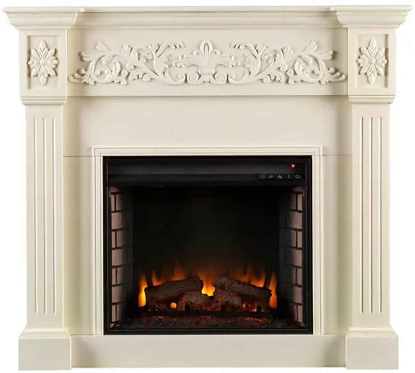 Holt Calvert Carved Electric Fireplace