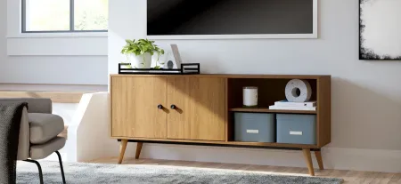 Thadamere TV Stand in Brown by Ashley Express
