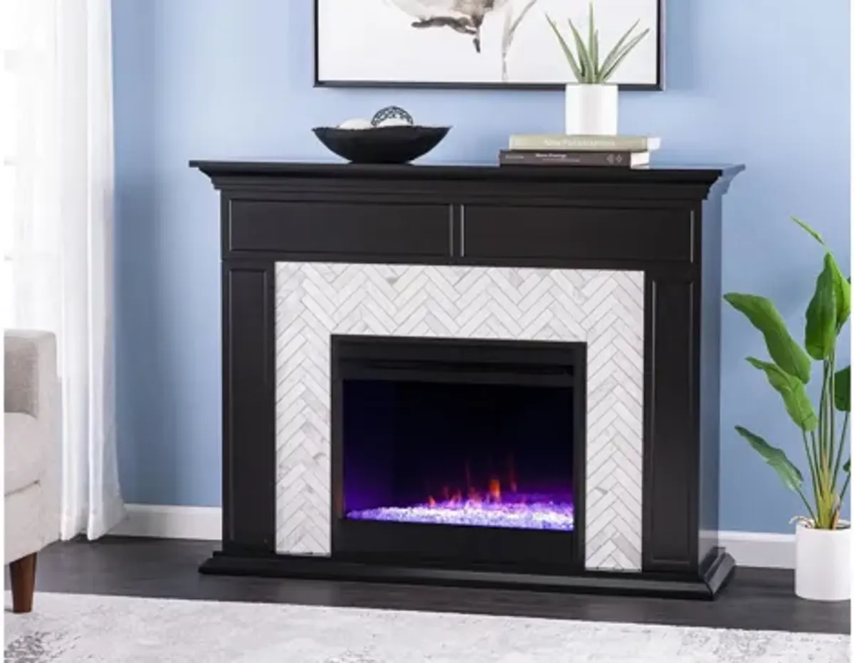 Payton Color Changing Fireplace