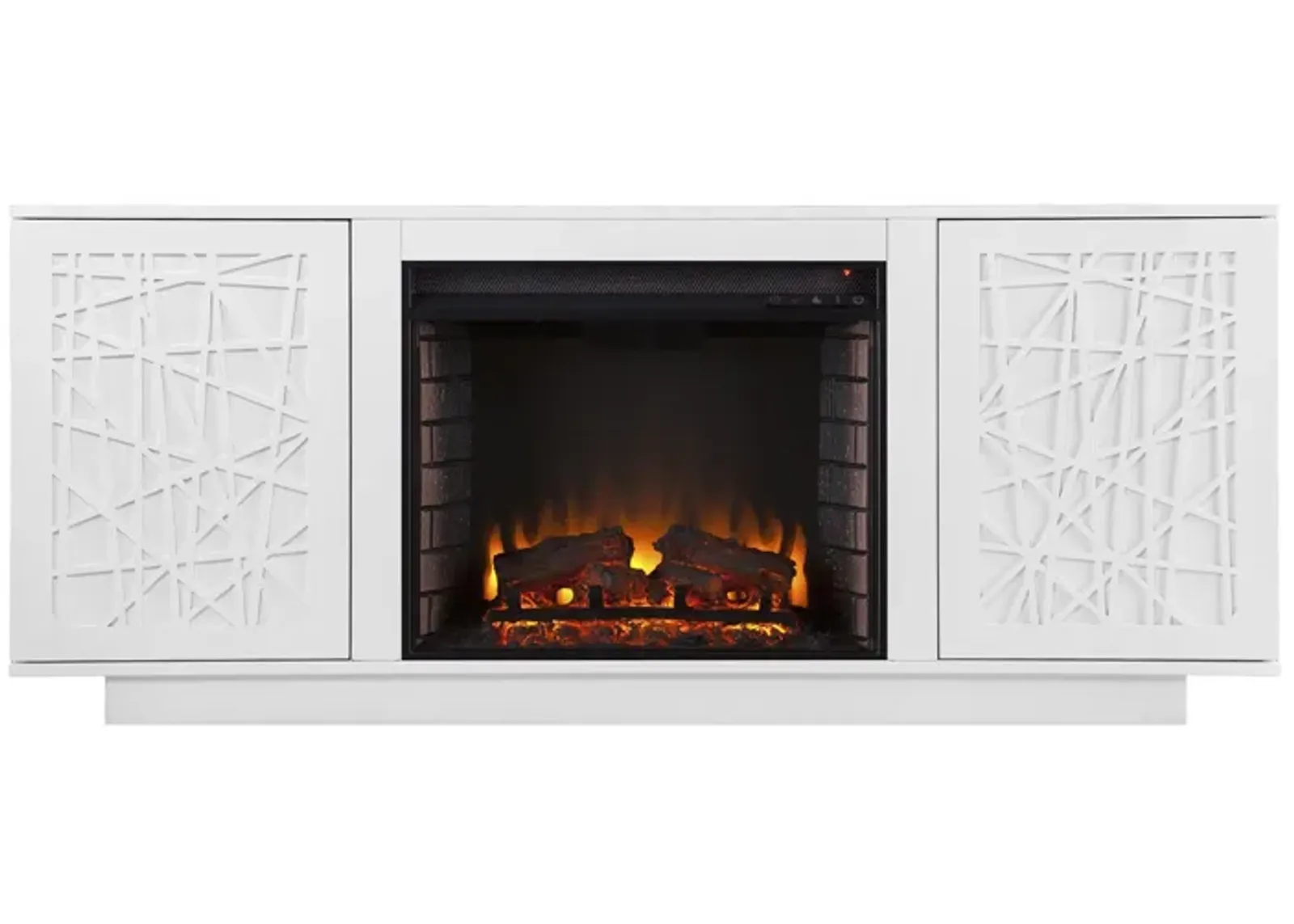 Fordbridge Fireplace Console in White by SEI Furniture