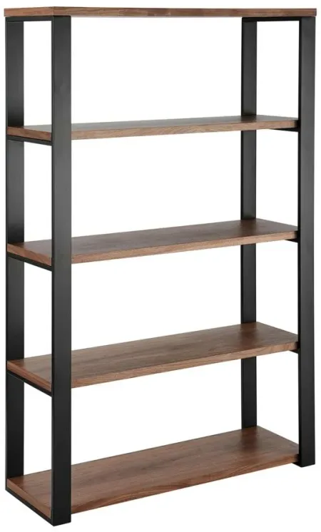 Dillon 40" Shelving Unit in Walnut by EuroStyle