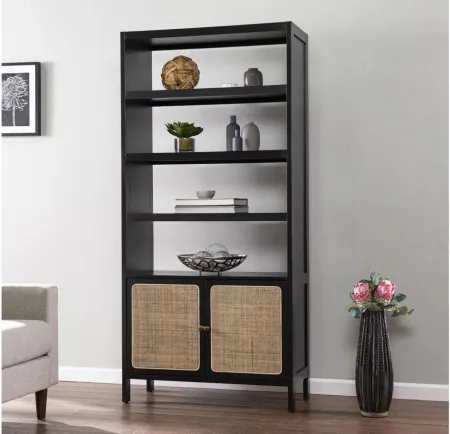 Loftus Bookcase Shelf in Black by SEI Furniture