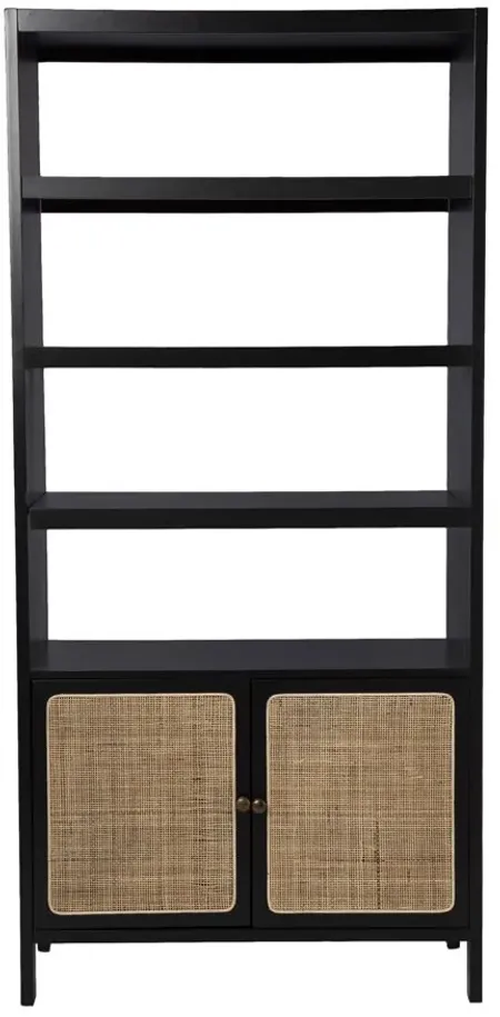 Loftus Bookcase Shelf in Black by SEI Furniture
