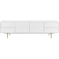 Norna 79" Media Stand in White by EuroStyle