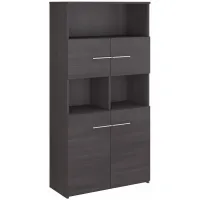 Office 500 5 Shelf Bookcase in Storm Gray by Bush Industries