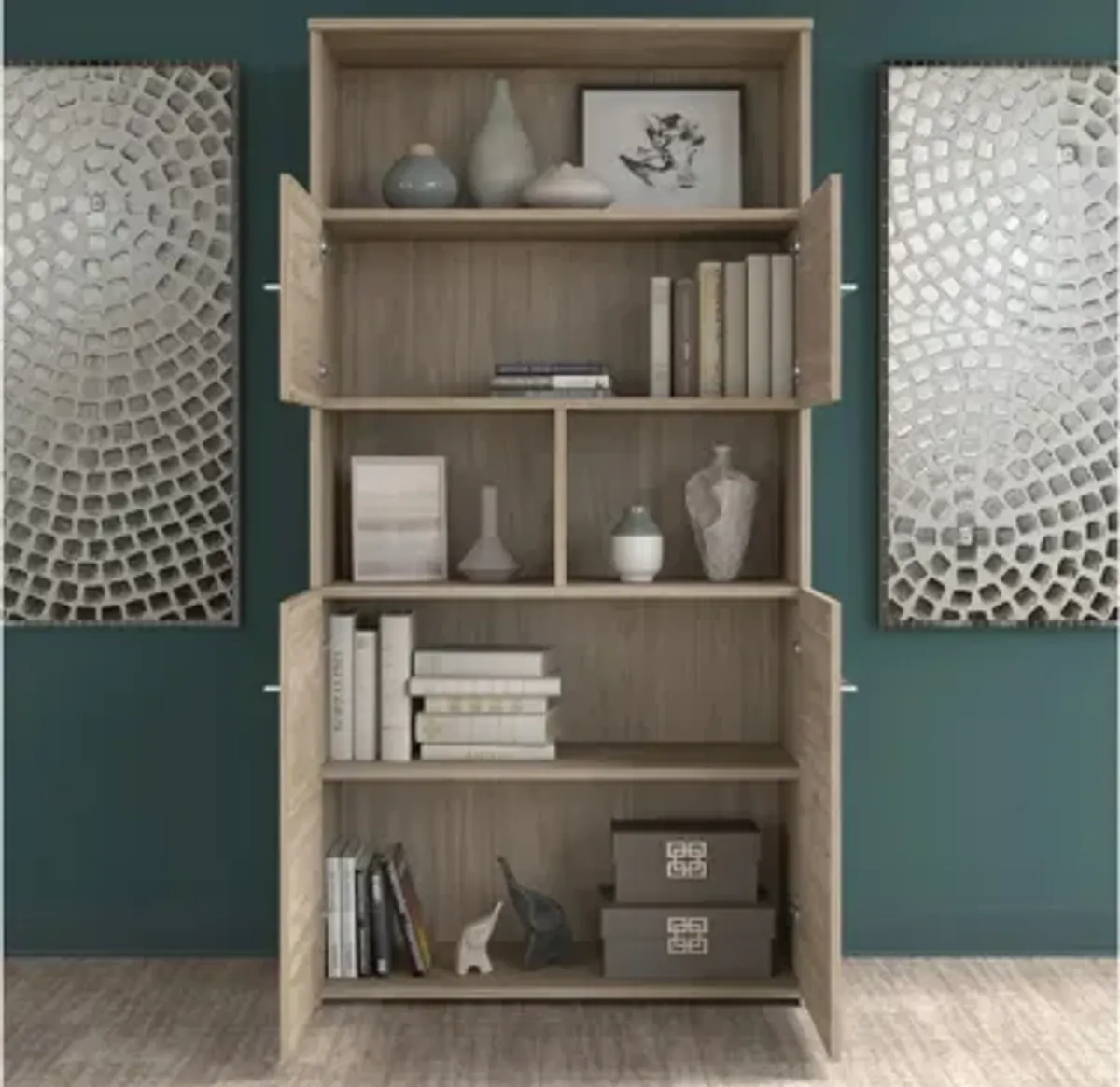 Office 500 5 Shelf Bookcase