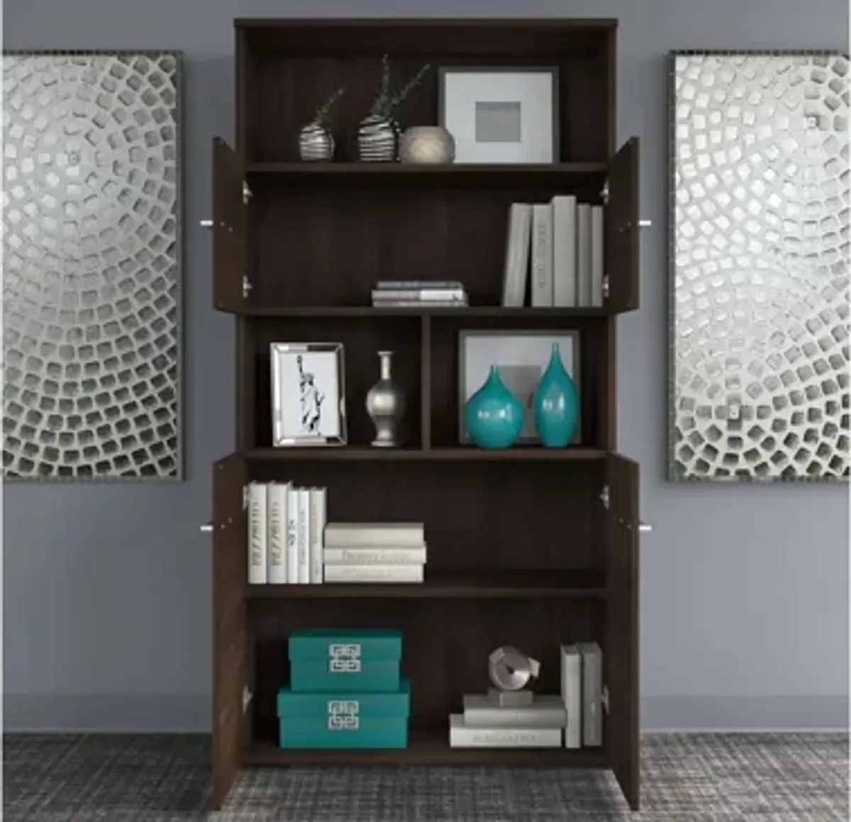 Office 500 5 Shelf Bookcase