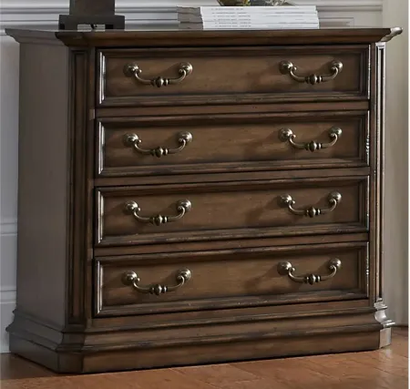 Amelia Lateral File in Medium Brown by Liberty Furniture