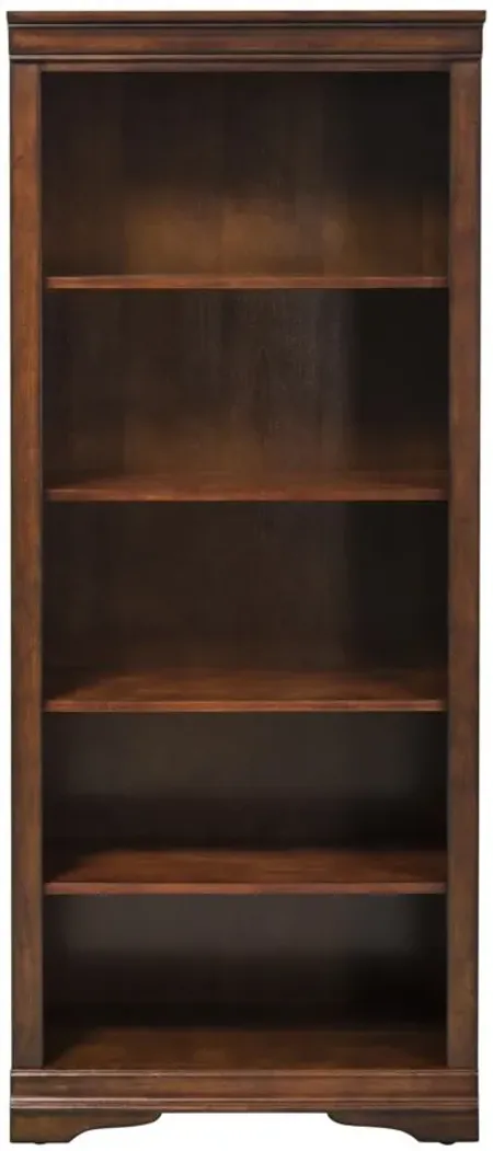 Brookview Bookcase in Cherry by Liberty Furniture