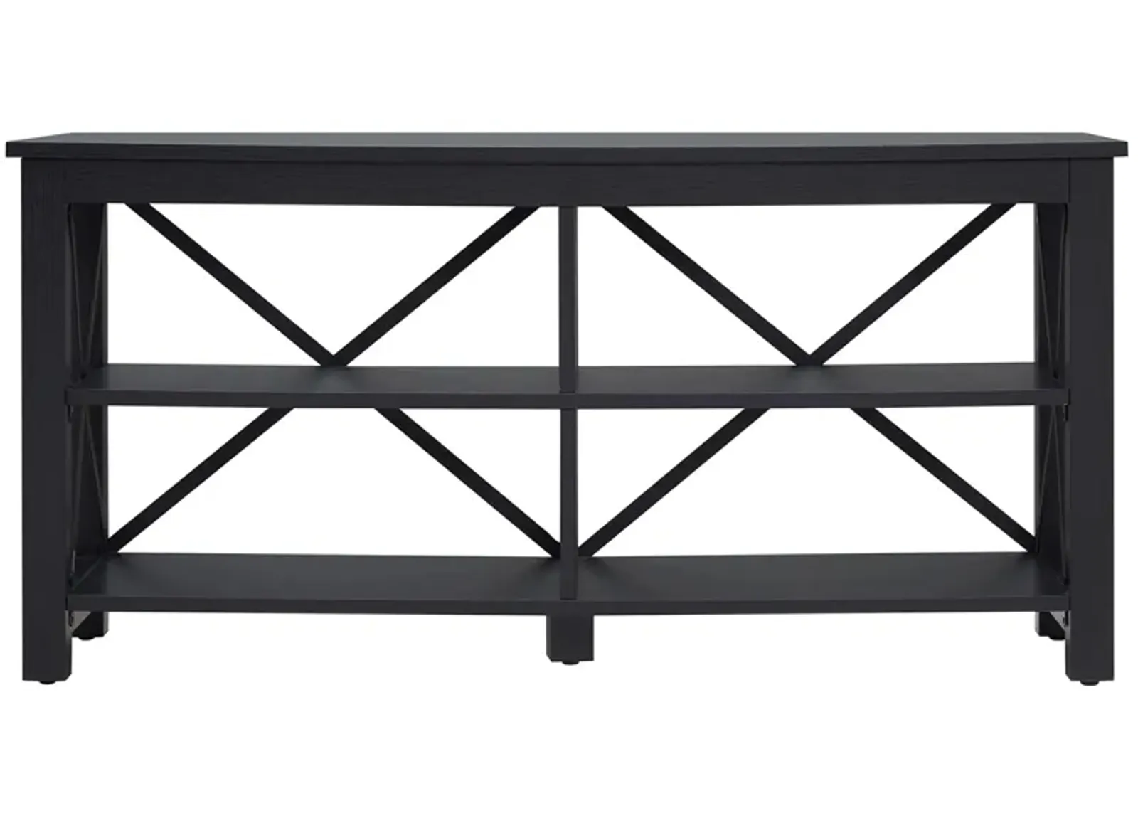 Paisley TV Stand in Black by Hudson & Canal