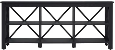 Paisley TV Stand in Black by Hudson & Canal