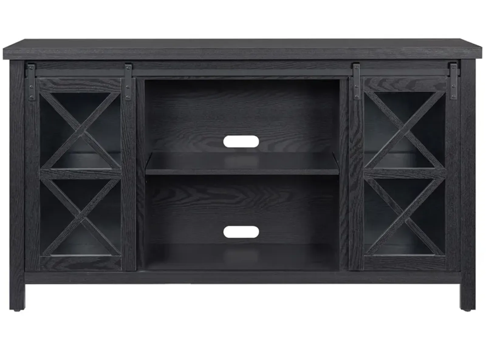 Smith TV Stand in Black Grain by Hudson & Canal