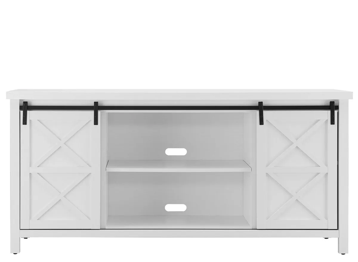 Elmwood TV Stand in White by Hudson & Canal