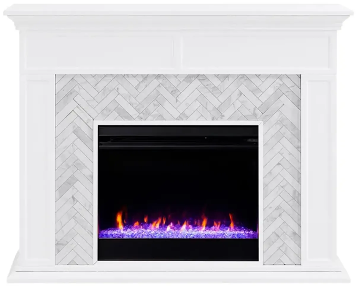 Payton Color Changing Fireplace