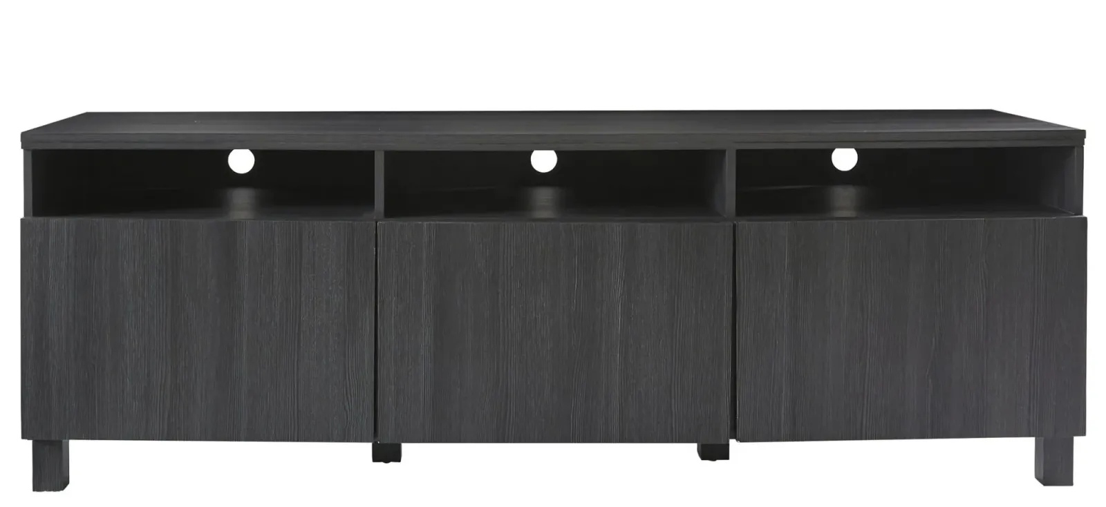 Yarlow 70" TV Stand in Black by Ashley Express