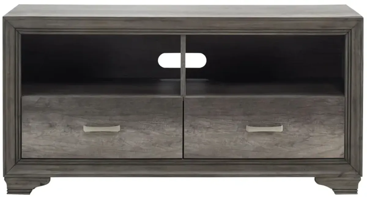 Aldus 54" TV Console in Schattan Gray by Davis Intl.