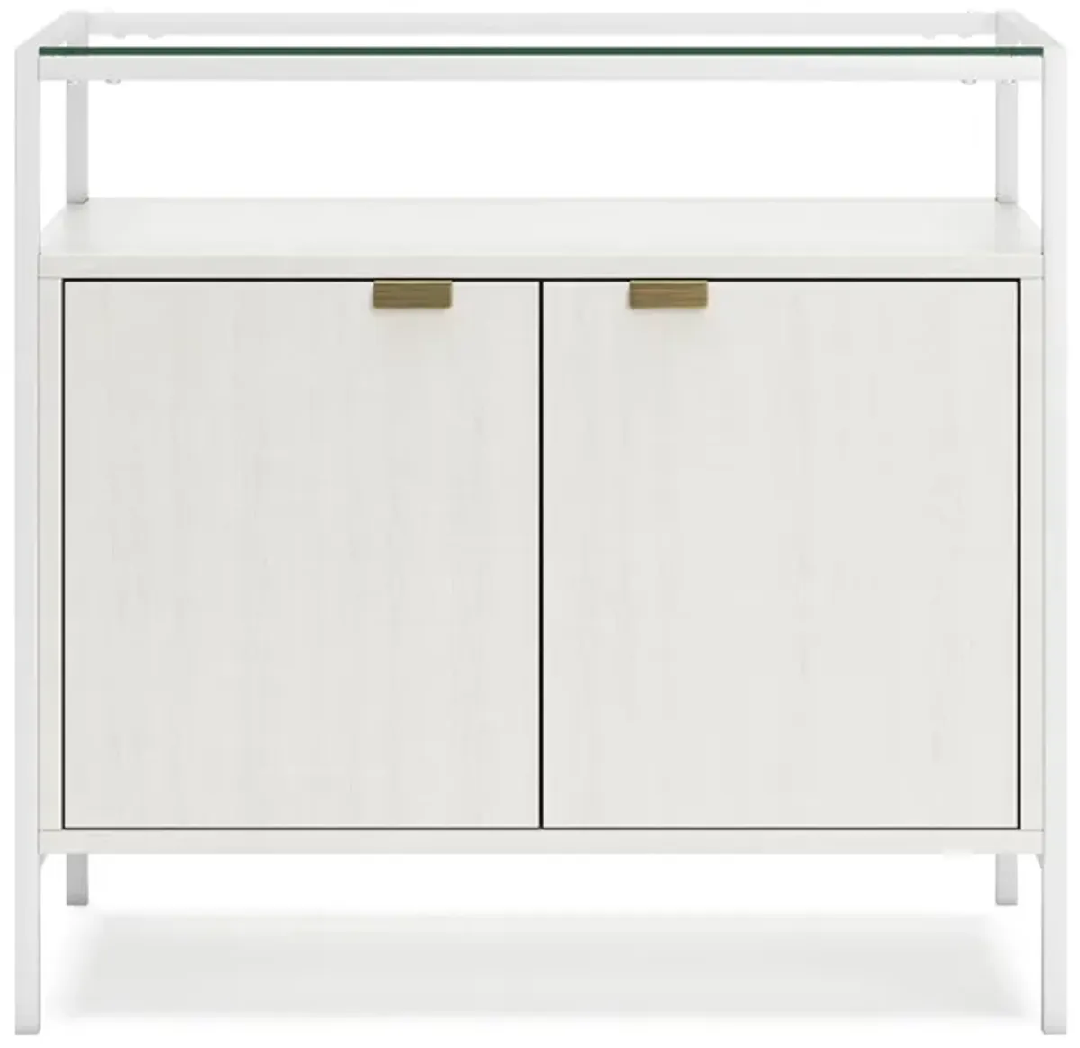 Deznee Small Bookcase in White by Ashley Express