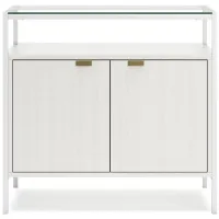 Deznee Small Bookcase in White by Ashley Express