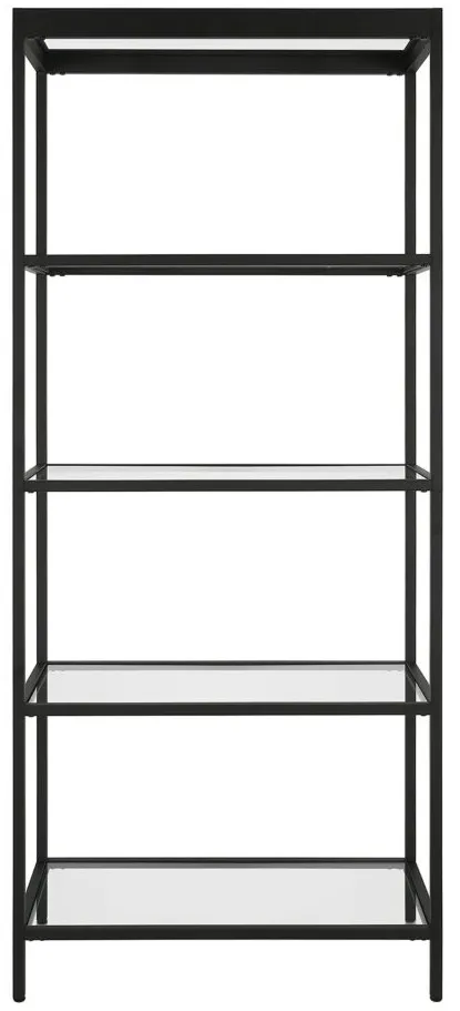 Eider 30" Bookcase in Blackened Bronze by Hudson & Canal