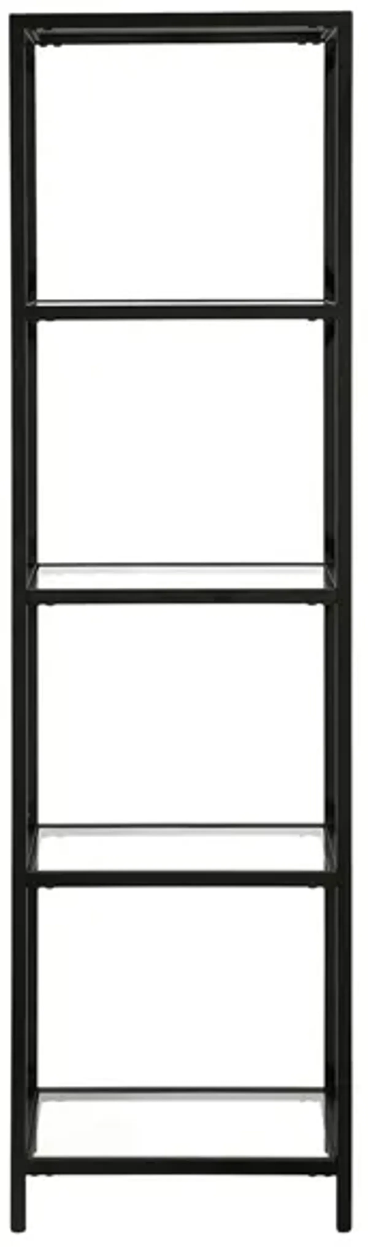 Dione Bookcase in Blackened Bronze by Hudson & Canal