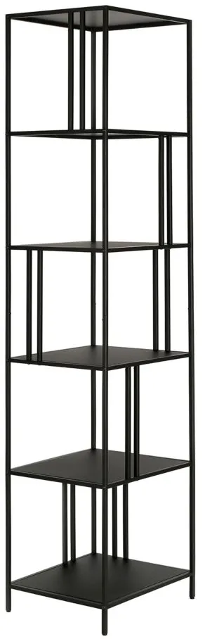 Kage 18" Bookcase in Blackened Bronze by Hudson & Canal