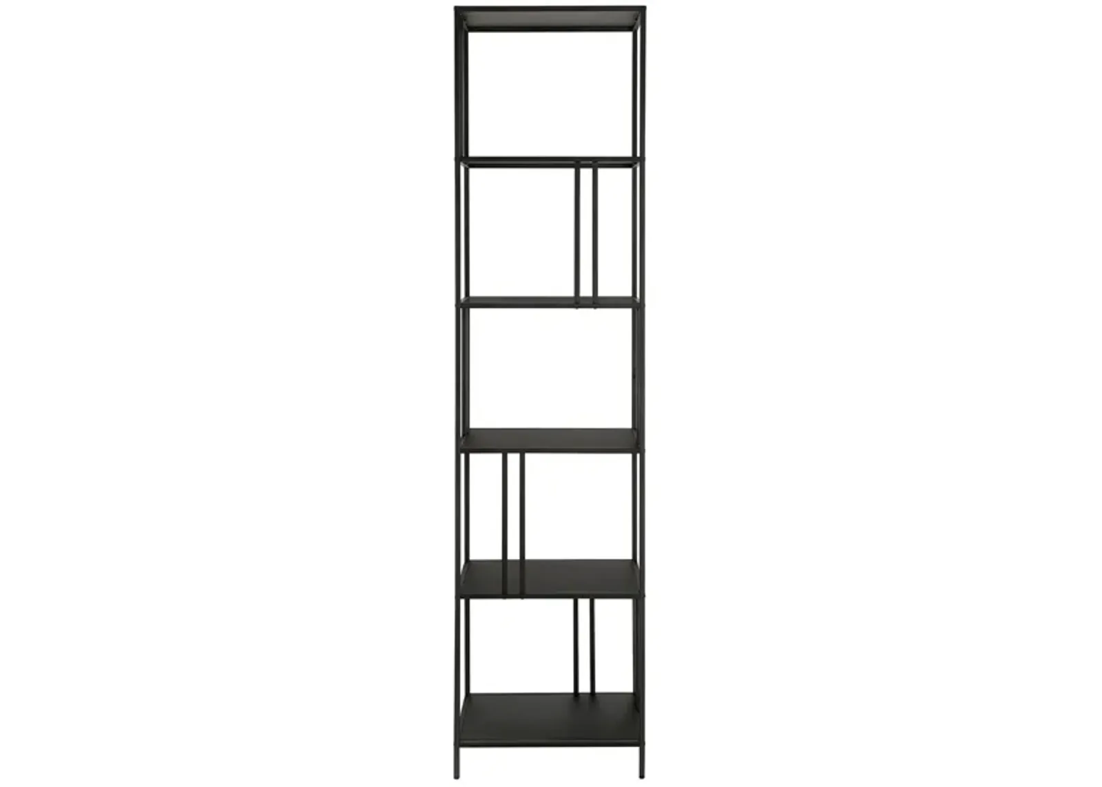 Kage 18" Bookcase in Blackened Bronze by Hudson & Canal